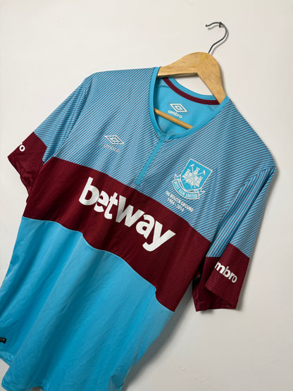 Dimitri Payet West Ham 2015-16 away football shirt (L)