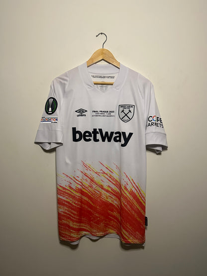 Jarrod Bowen West Ham United 2022-23 final edition third football shirt (L)