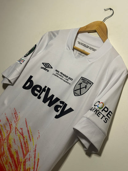 Jarrod Bowen West Ham United 2022-23 final edition third football shirt (L)