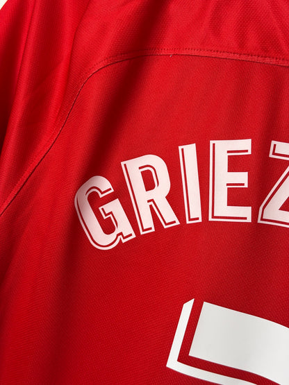 Antoine Griezmann Atletico Madrid 2017-18 home football shirt (M)