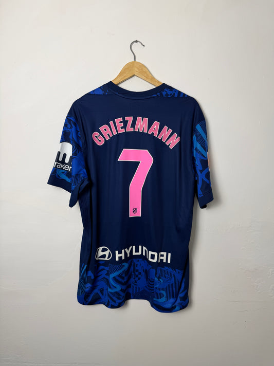 Antoine Griezmann Atletico Madrid 2024-25 third football shirt (XL)
