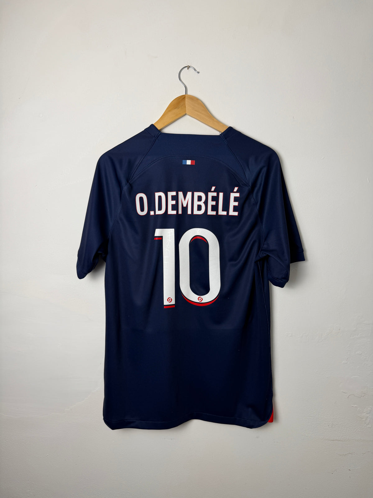 Ousmane Dembele PSG 2023-24 home football shirt (M)