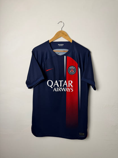 Ousmane Dembele PSG 2023-24 home football shirt (M)