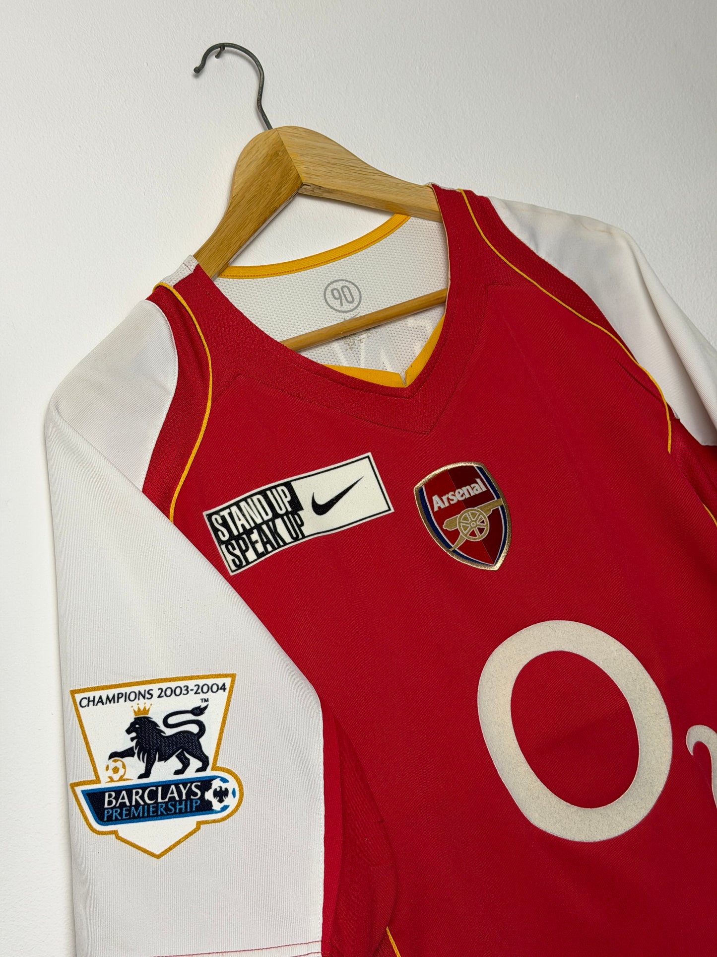 Thierry Henry Arsenal FC 2004-05 home football shirt (L)