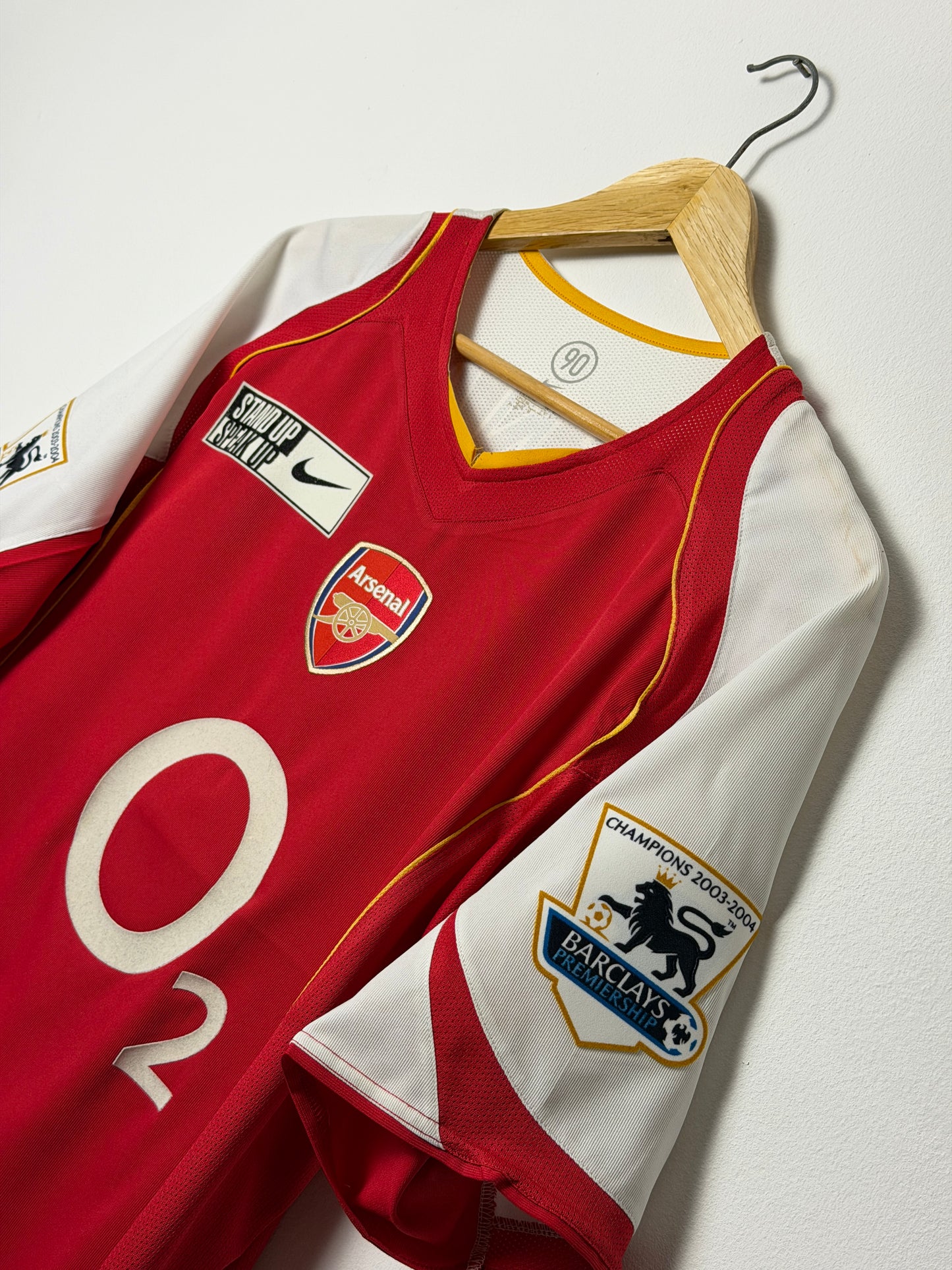 Thierry Henry Arsenal FC 2004-05 home football shirt (L)