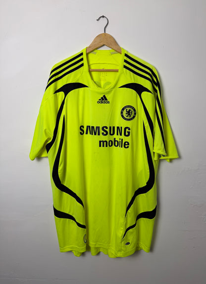 Didier Drogba Chelsea FC 2007-08 away football shirt (XXXL)