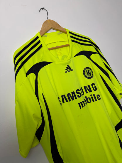 Didier Drogba Chelsea FC 2007-08 away football shirt (XXXL)