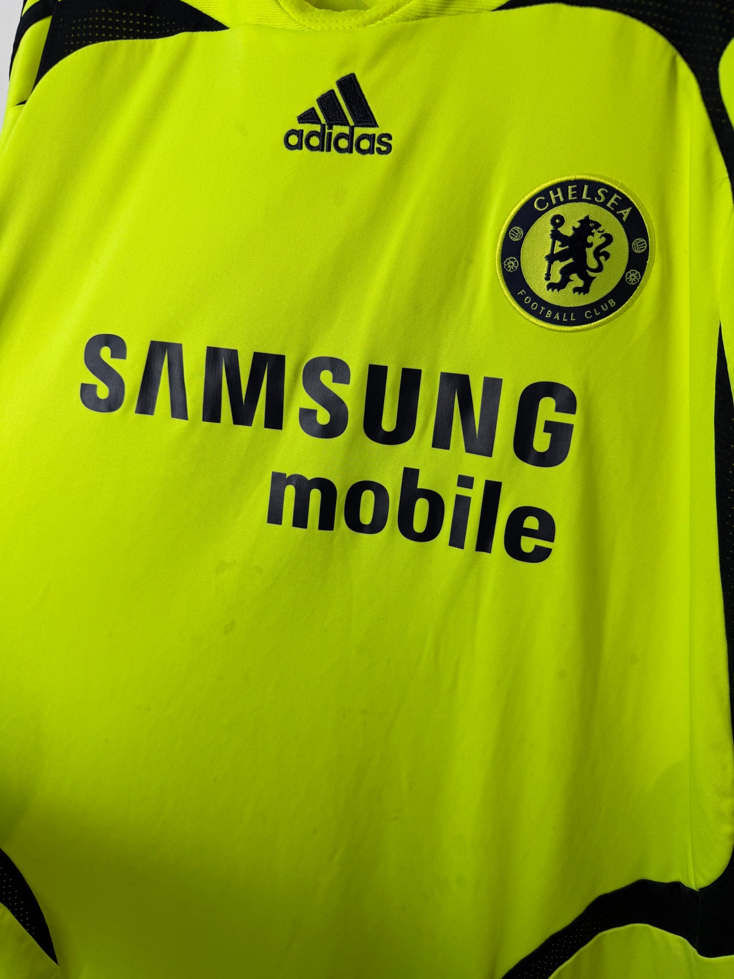 Didier Drogba Chelsea FC 2007-08 away football shirt (XXXL)