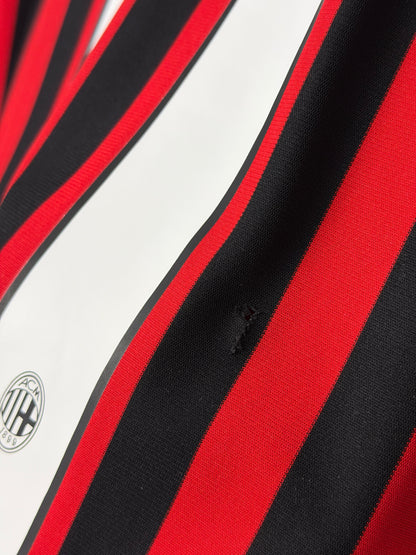 Zlatan Ibrahimovic AC Milan 2011-12 home football shirt (L)