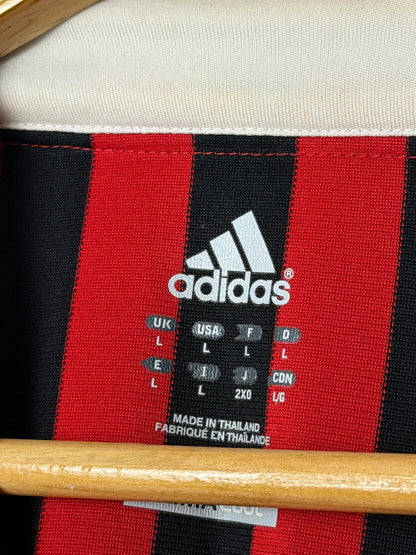 Zlatan Ibrahimovic AC Milan 2011-12 home football shirt (L)