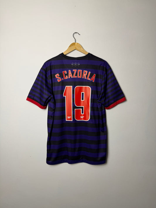 Santi Cazorla Arsenal FC 2012-13 away football shirt (L)