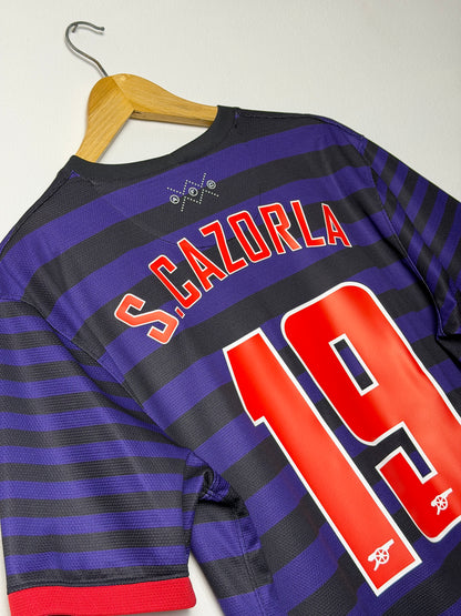 Santi Cazorla Arsenal FC 2012-13 away football shirt (L)