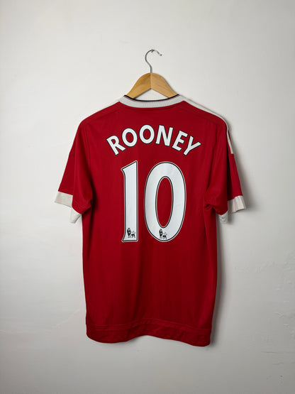 Wayne Rooney Manchester United 2015-16 home football shirt (M)