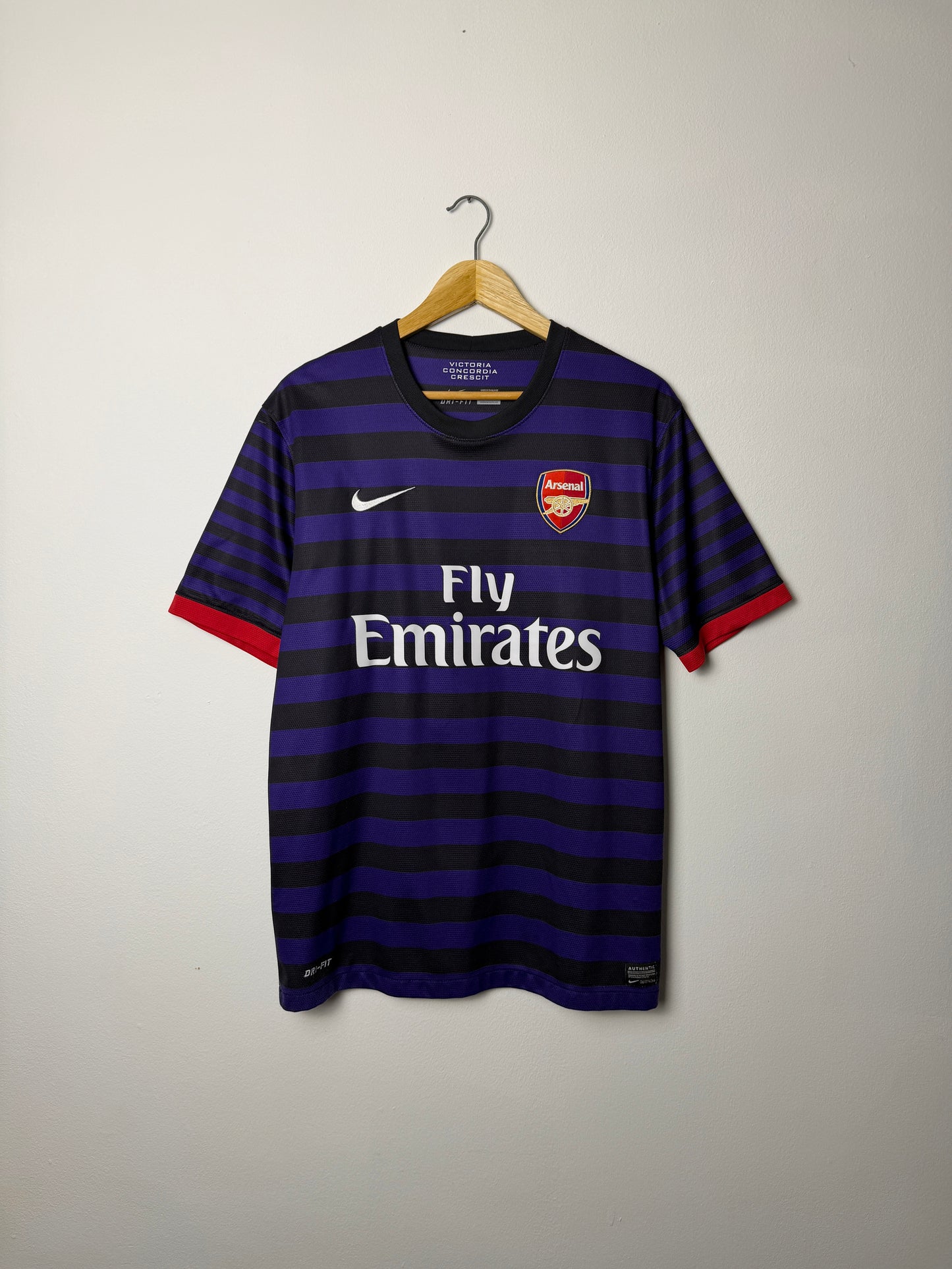 Santi Cazorla Arsenal FC 2012-13 away football shirt (L)