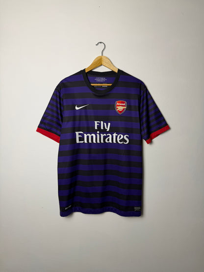 Santi Cazorla Arsenal FC 2012-13 away football shirt (L)