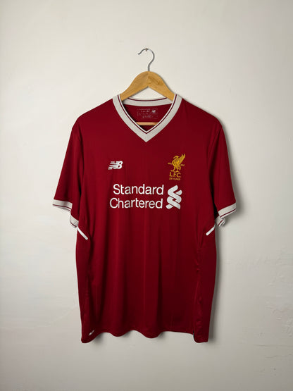 Sadio Mane Liverpool FC 2017-18 home football shirt (L)