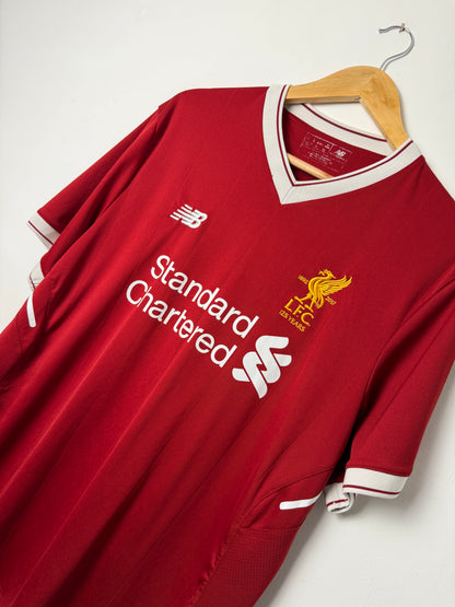 Sadio Mane Liverpool FC 2017-18 home football shirt (L)