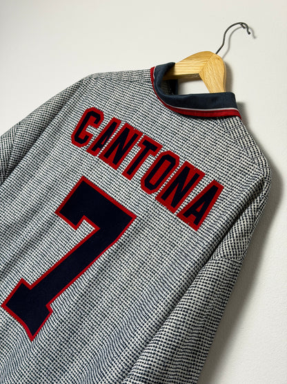 Eric Cantona Manchester United 1995-96 away football shirt (XL)