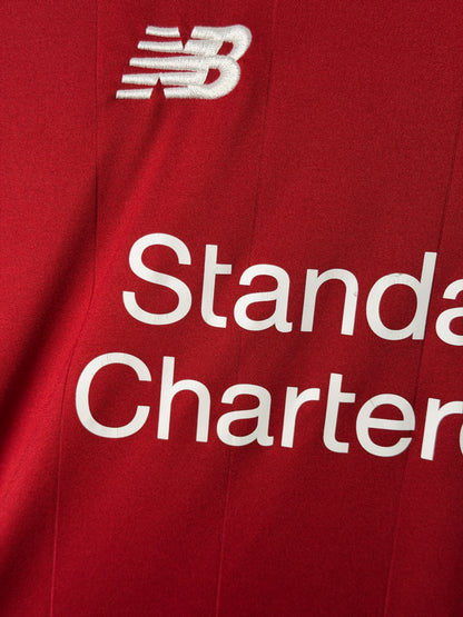 Sadio Mane Liverpool FC 2017-18 home football shirt (L)