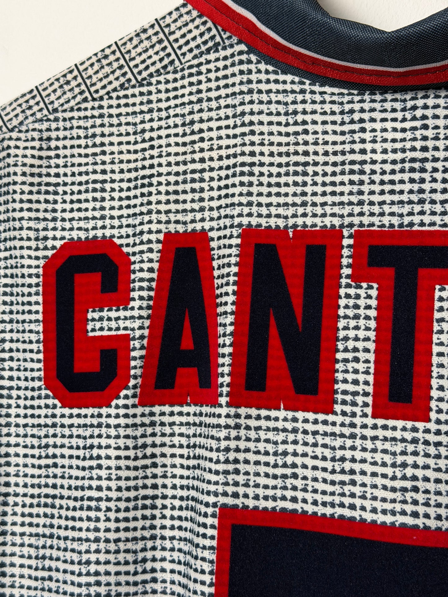Eric Cantona Manchester United 1995-96 away football shirt (XL)