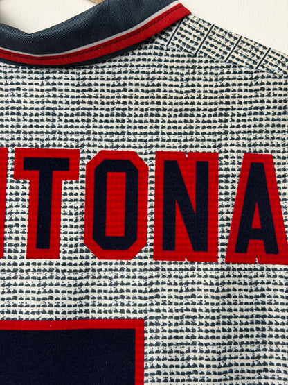 Eric Cantona Manchester United 1995-96 away football shirt (XL)