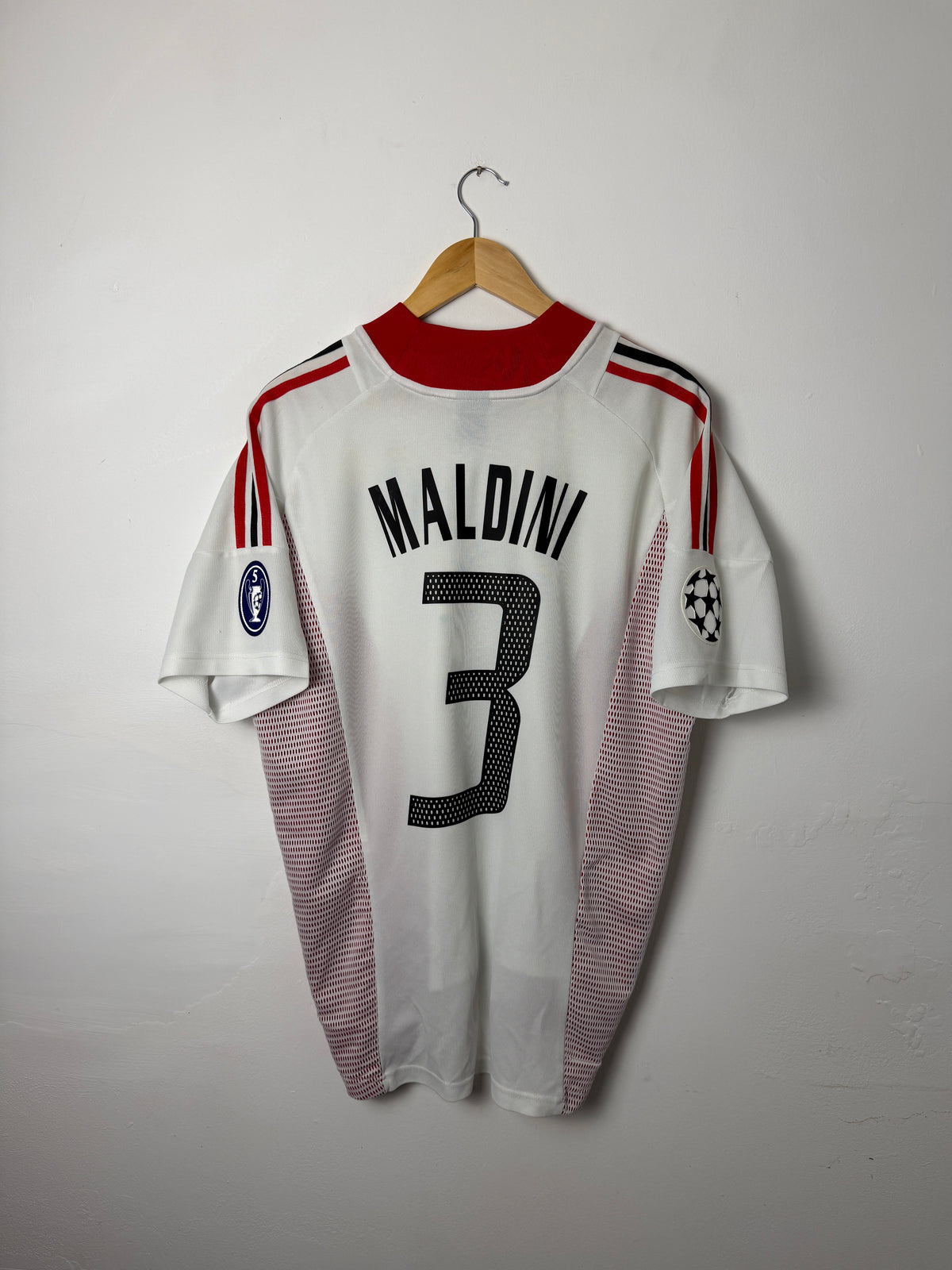 Paolo Maldini AC Milan 2002-03 away football shirt (L)