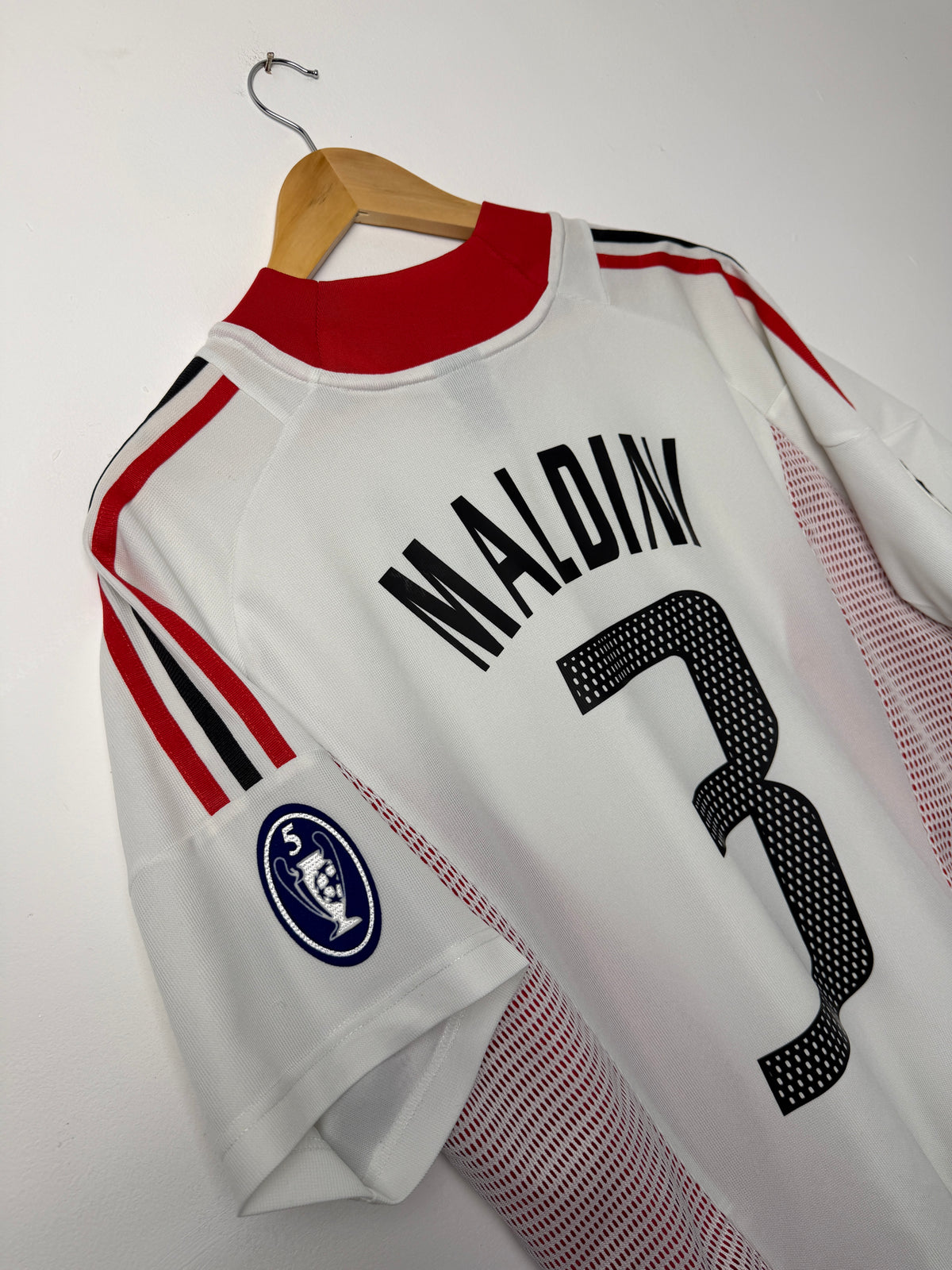 Paolo Maldini AC Milan 2002-03 away football shirt (L)