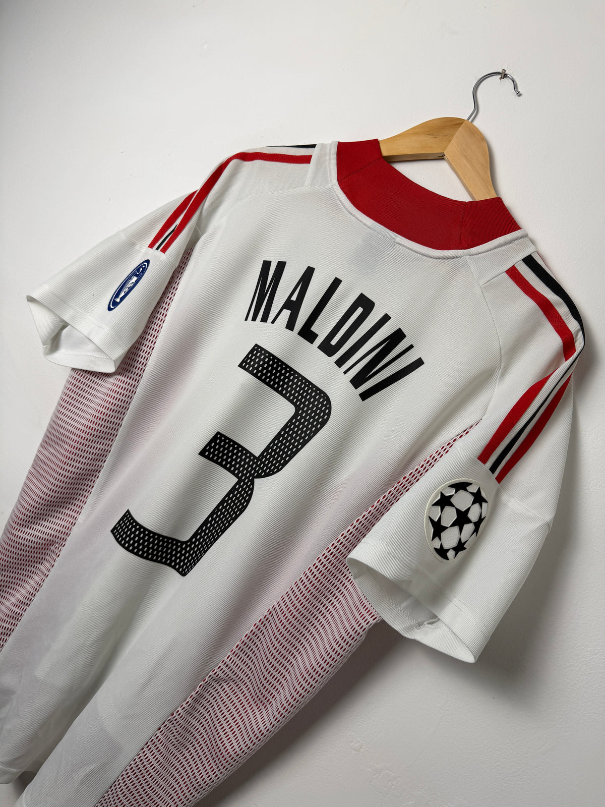 Paolo Maldini AC Milan 2002-03 away football shirt (L)