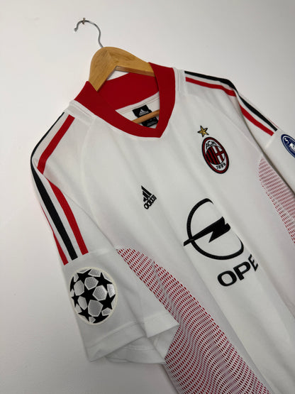 Paolo Maldini AC Milan 2002-03 away football shirt (L)