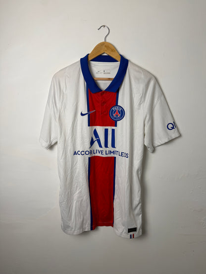 Neymar JR PSG 2020-21 away football shirt (L)