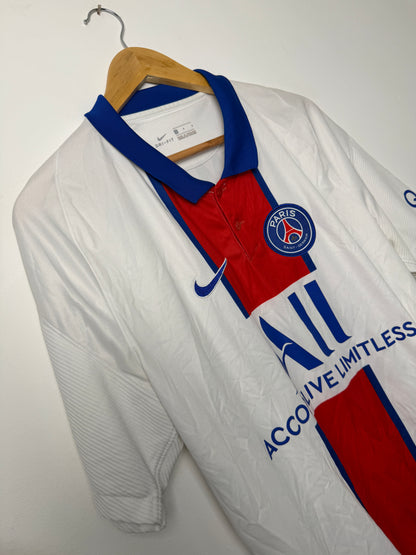 Neymar JR PSG 2020-21 away football shirt (L)