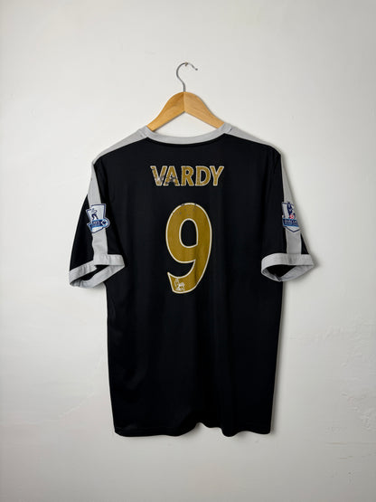 Jamie Vardy Leicester City FC 2015-16 away football shirt (L)