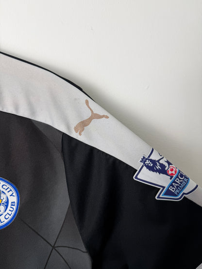 Jamie Vardy Leicester City FC 2015-16 away football shirt (L)