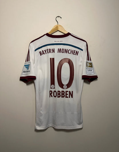 Arjen Robben FC Bayern Munich 2014-15 away football shirt (M)