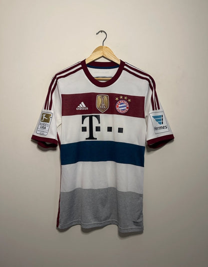 Arjen Robben FC Bayern Munich 2014-15 away football shirt (M)
