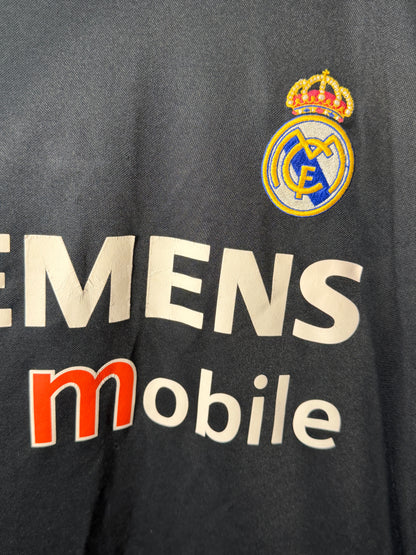 Zinedine Zidane Real Madrid 2004-05 away football shirt (L)