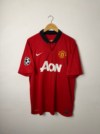 Robin Van Persie Manchester United 2013-14 home football shirt (XL)