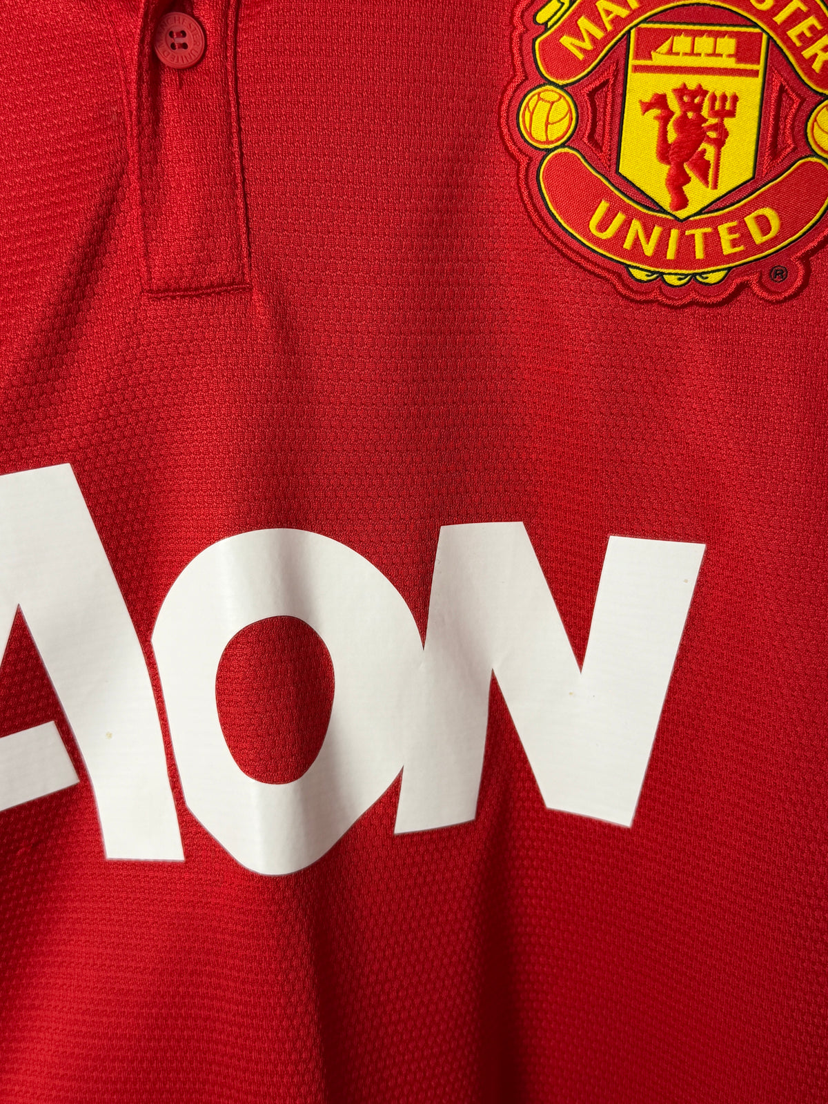 Robin Van Persie Manchester United 2013-14 home football shirt (XL)