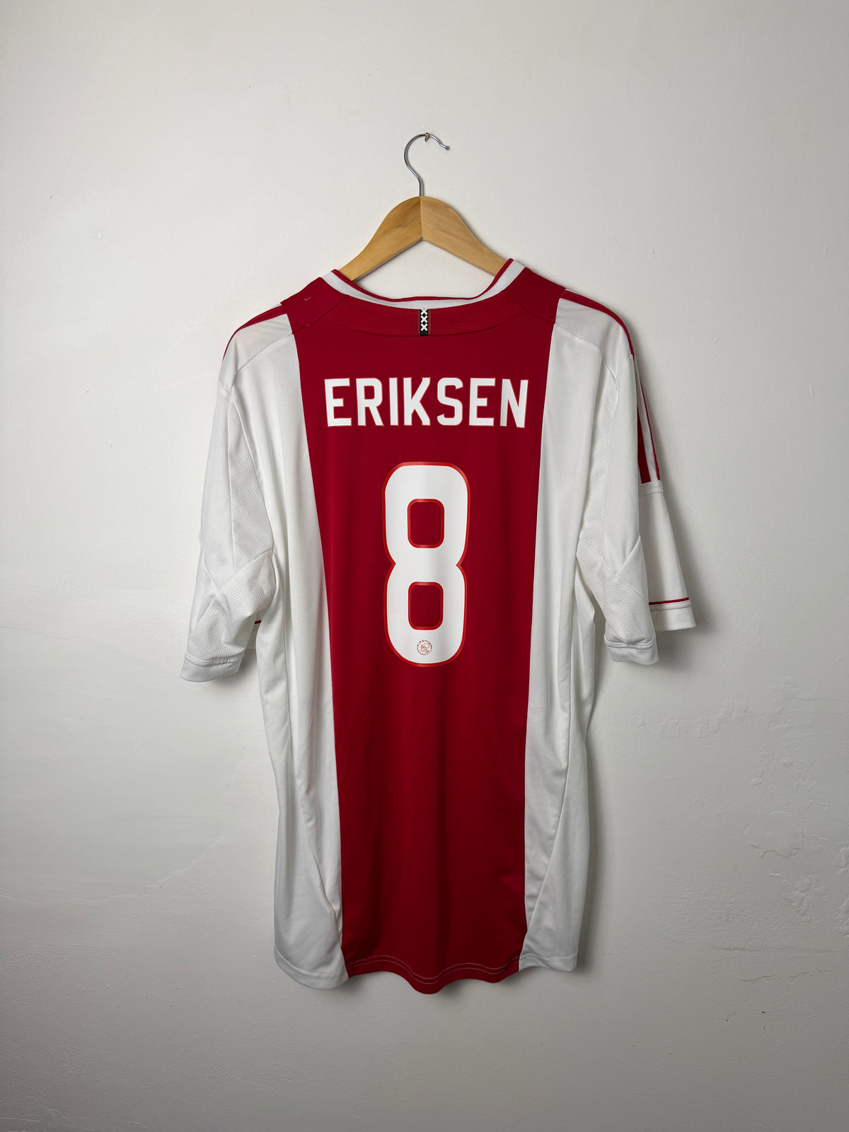 Christian Eriksen AFC Ajax 2012-13 home football shirt (XL)