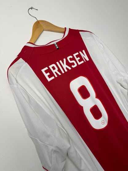 Christian Eriksen AFC Ajax 2012-13 home football shirt (XL)