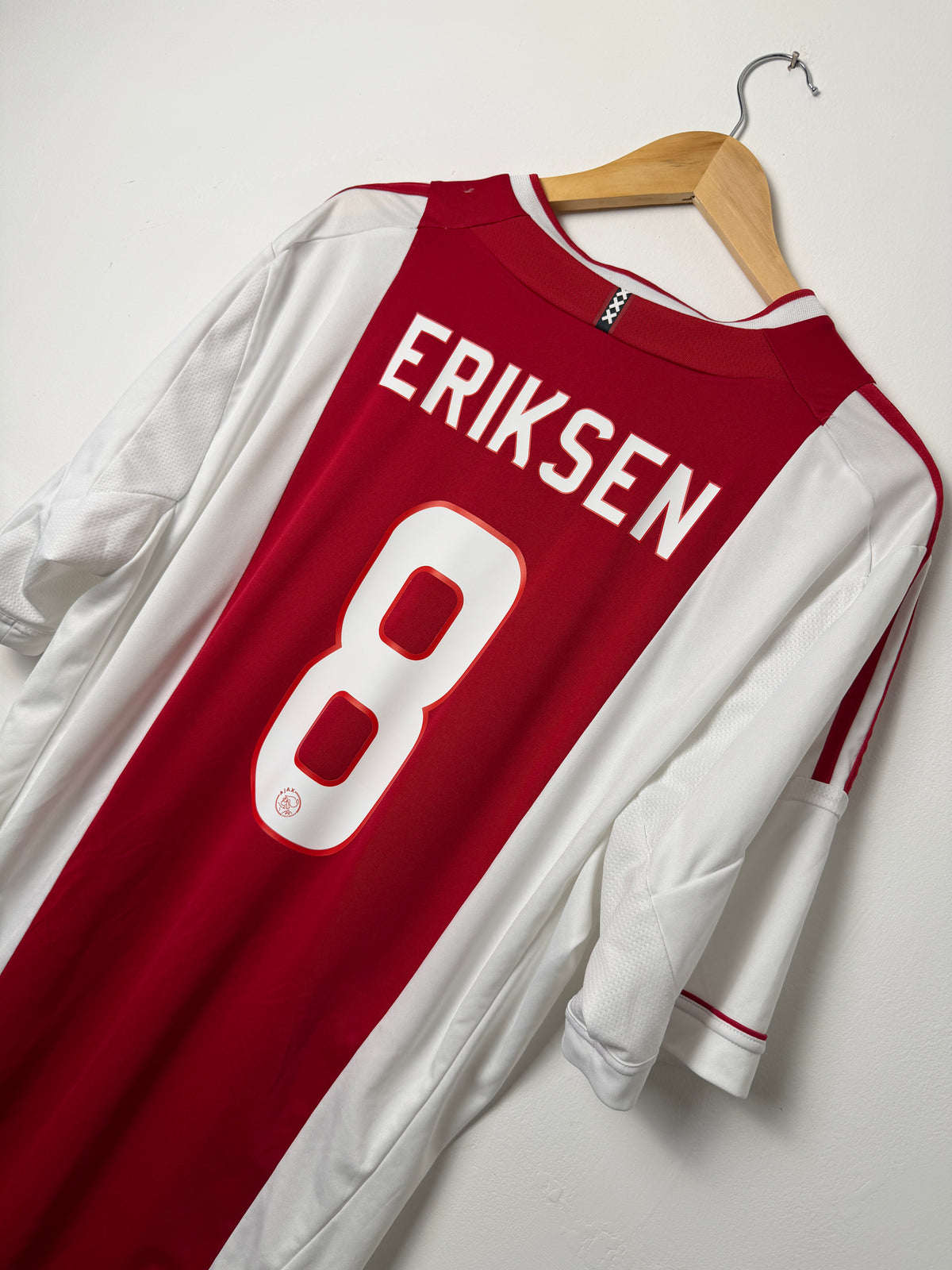 Christian Eriksen AFC Ajax 2012-13 home football shirt (XL)