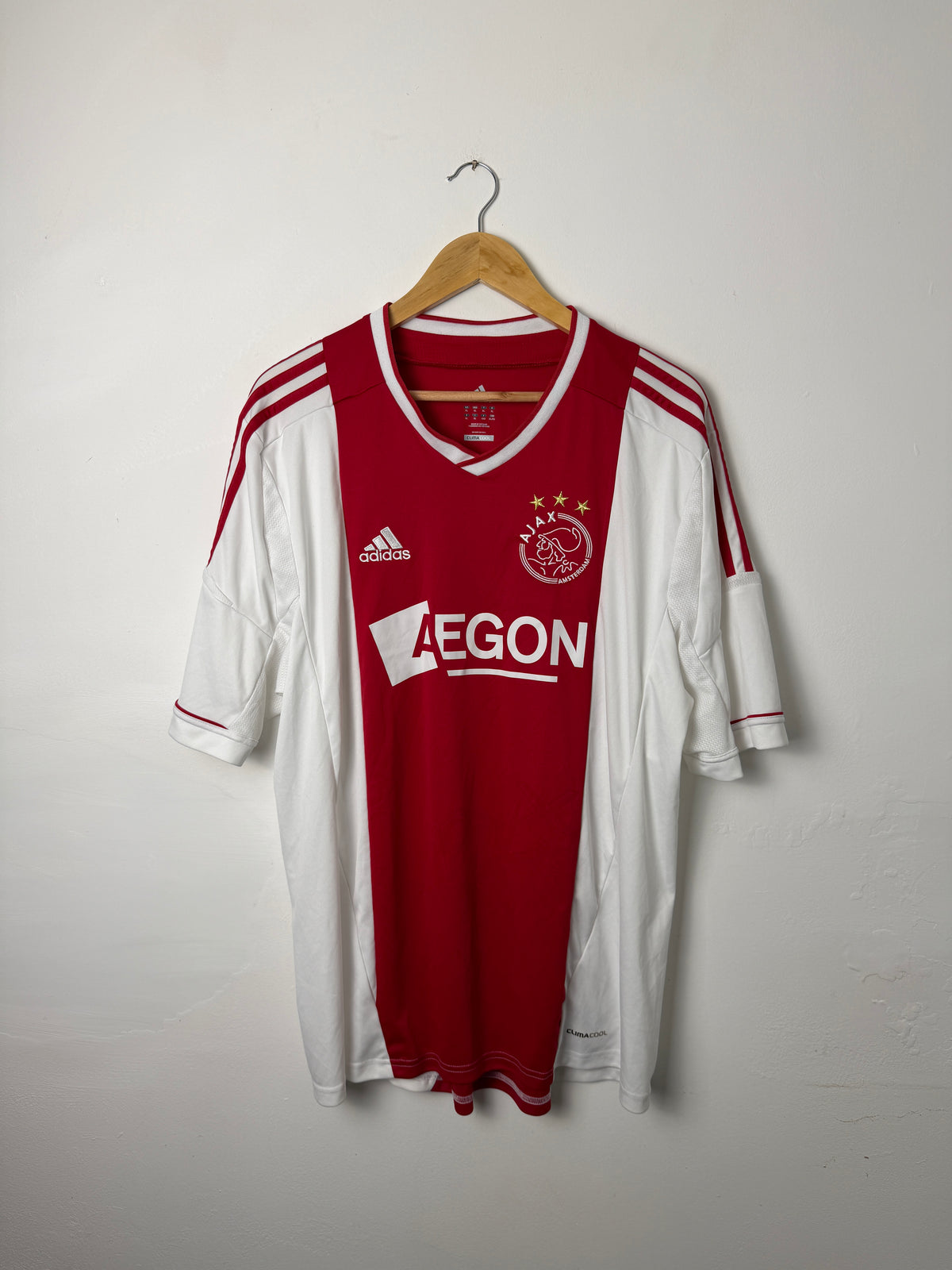 Christian Eriksen AFC Ajax 2012-13 home football shirt (XL)