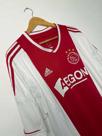 Christian Eriksen AFC Ajax 2012-13 home football shirt (XL)