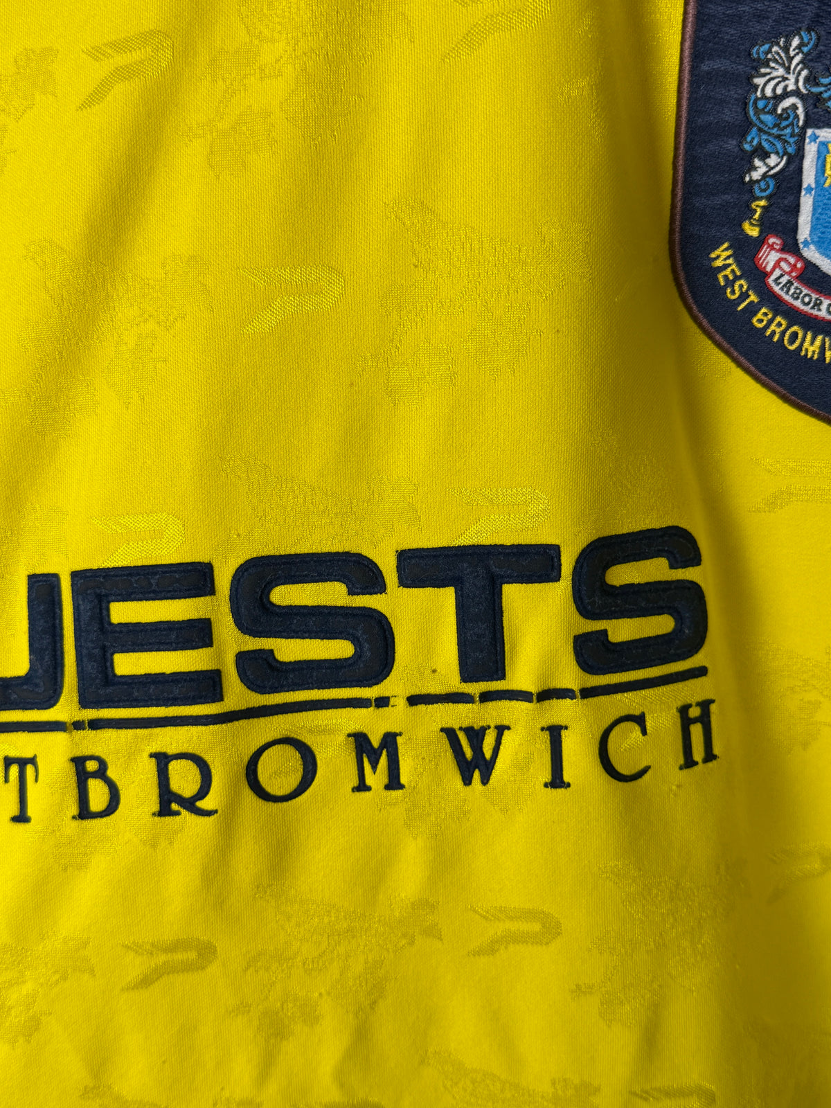 West Bromwich Albion 1995-97 away football shirt (XL)