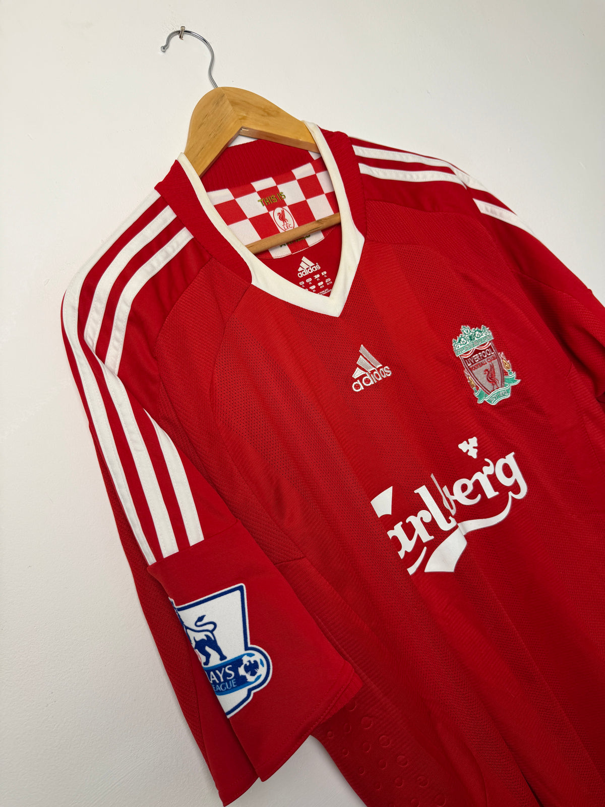 Fernando Torres Liverpool FC 2008-09 home football shirt (XL)