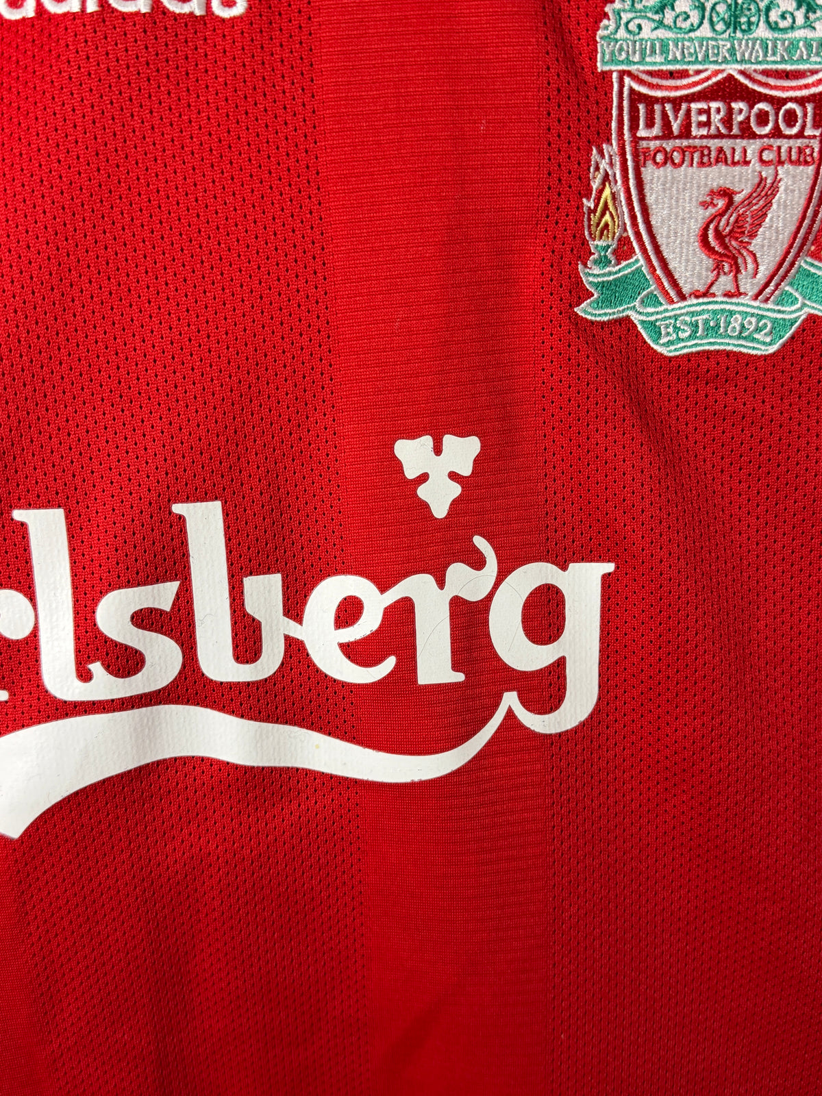 Fernando Torres Liverpool FC 2008-09 home football shirt (XL)