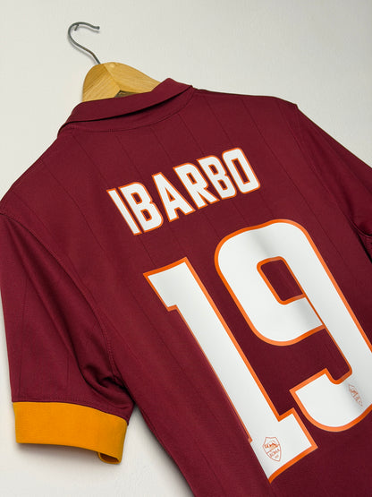 Victor Ibarbo AS Roma 2014-15 home football shirt (M)