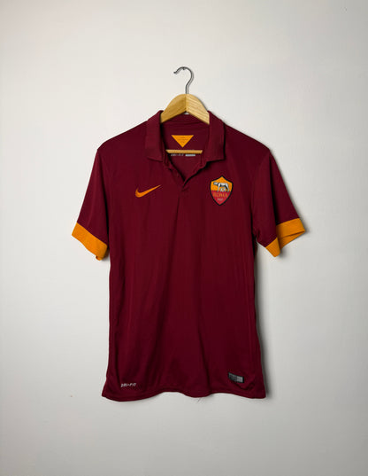 Victor Ibarbo AS Roma 2014-15 home football shirt (M)