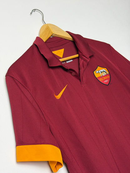 Victor Ibarbo AS Roma 2014-15 home football shirt (M)
