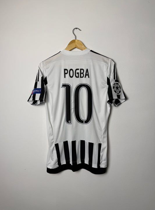 Paul Pogba Juventus FC 2015-16 home football shirt (M)